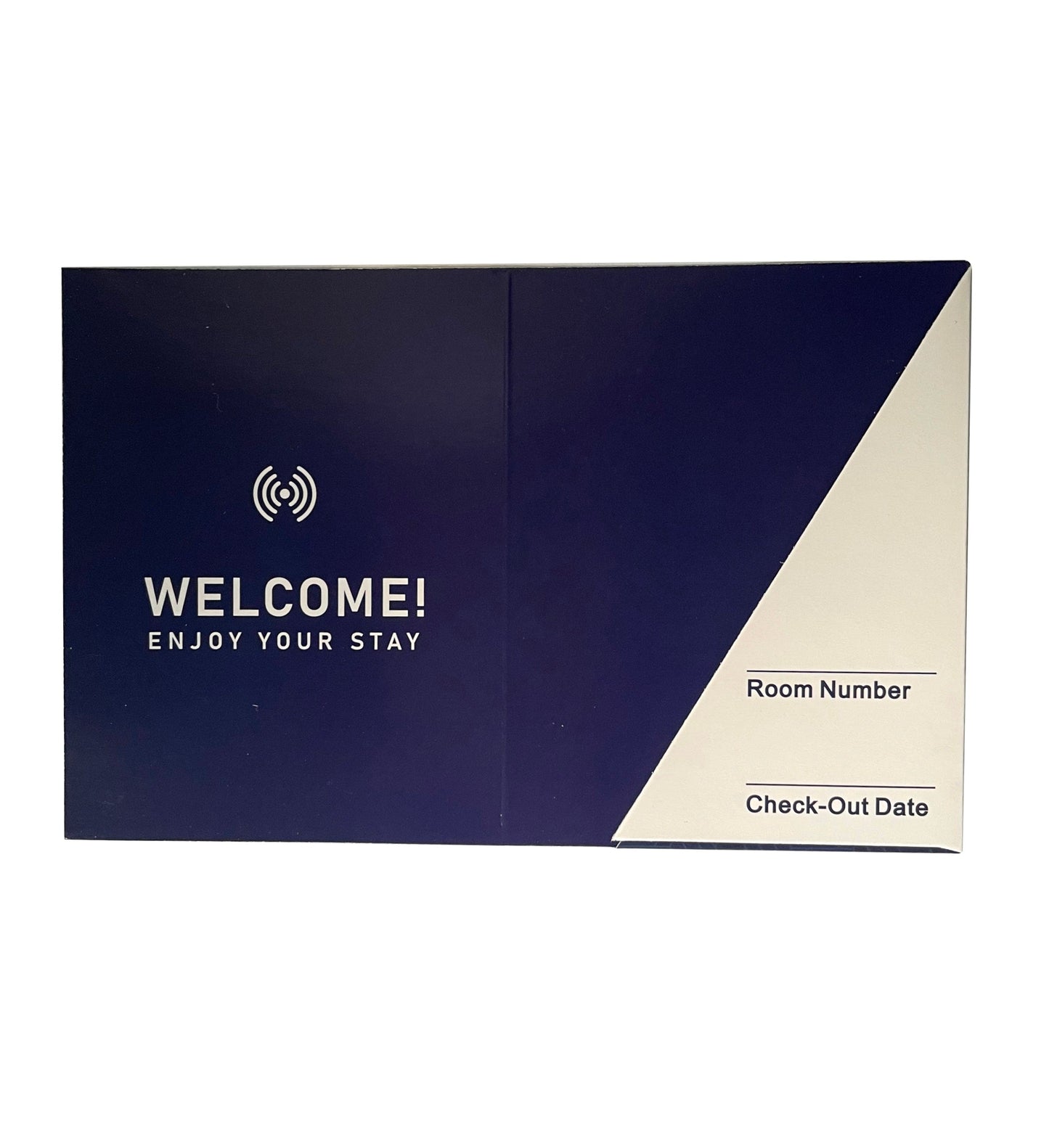 Enjoy Your Stay Blue Envelopes