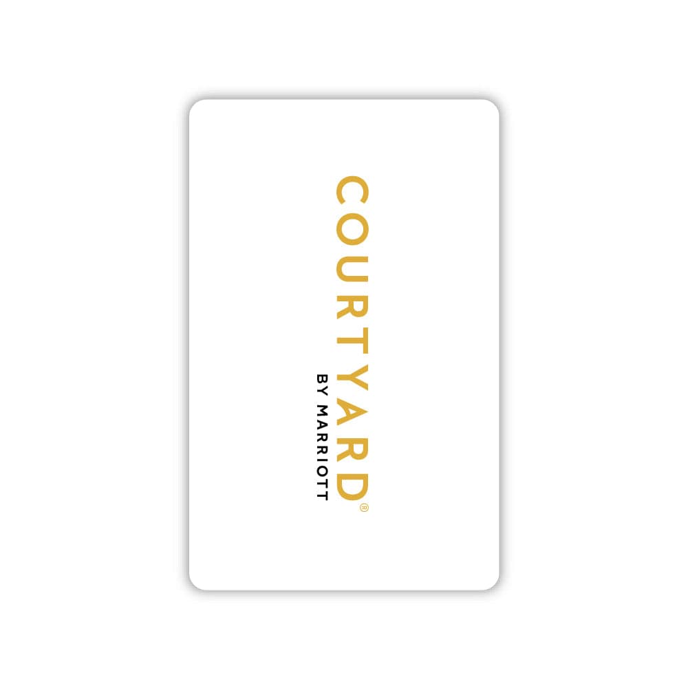 Courtyard White RFID Key Cards