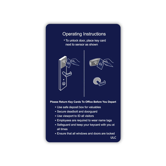 Generic RFID Key Cards