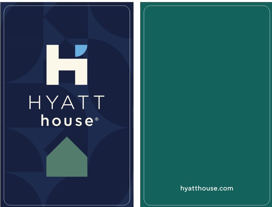 Hyatt House ULEV1 128 byte RFID Key Card compatible with Assa Abloy* Guest Lock Systems (Sold in boxes of 200)