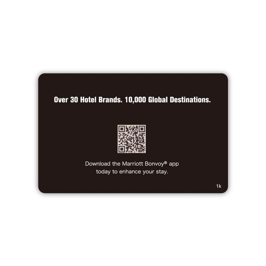 Marriott Bonvoy RFID Key Cards