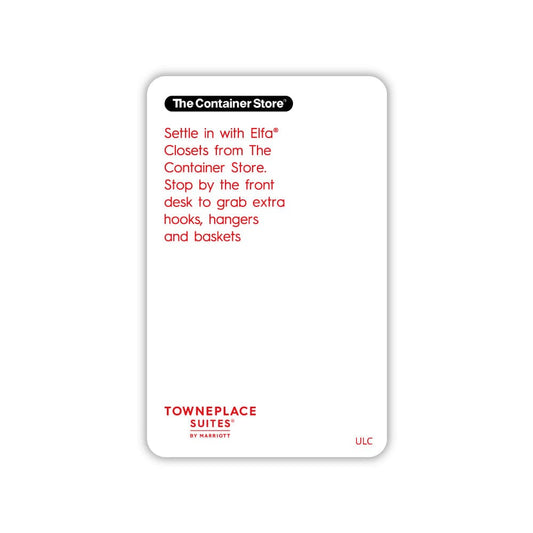 Towneplace Suites RFID Key Cards