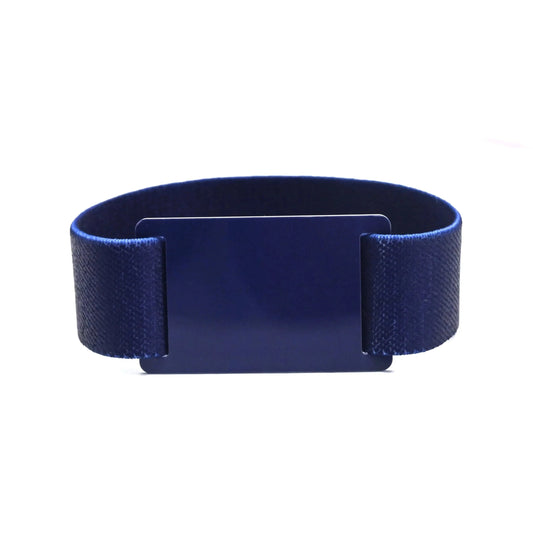 Navy Blue ULC Staff Elastic Wristbands (Sold in packs of 10)