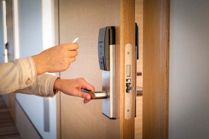 Rfid key card samples