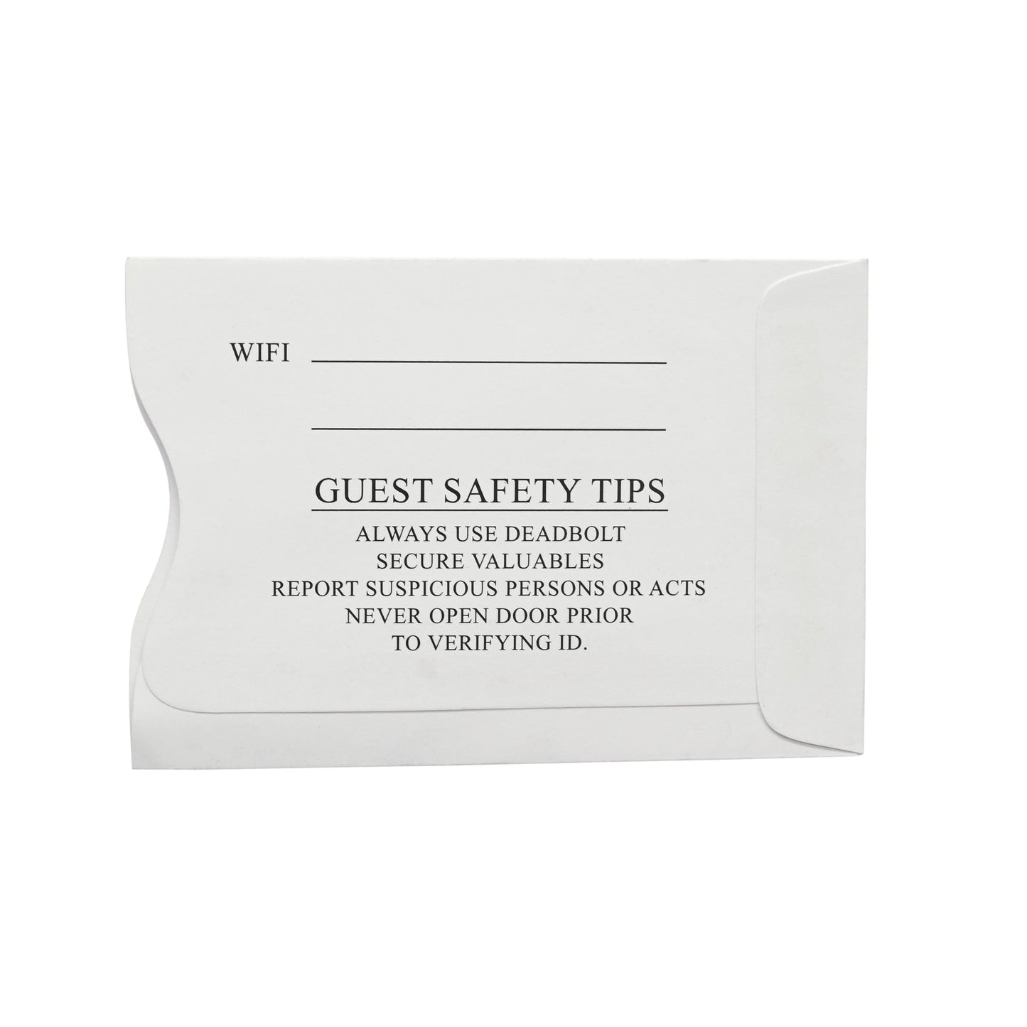 Generic Welcome Key Sleeves
