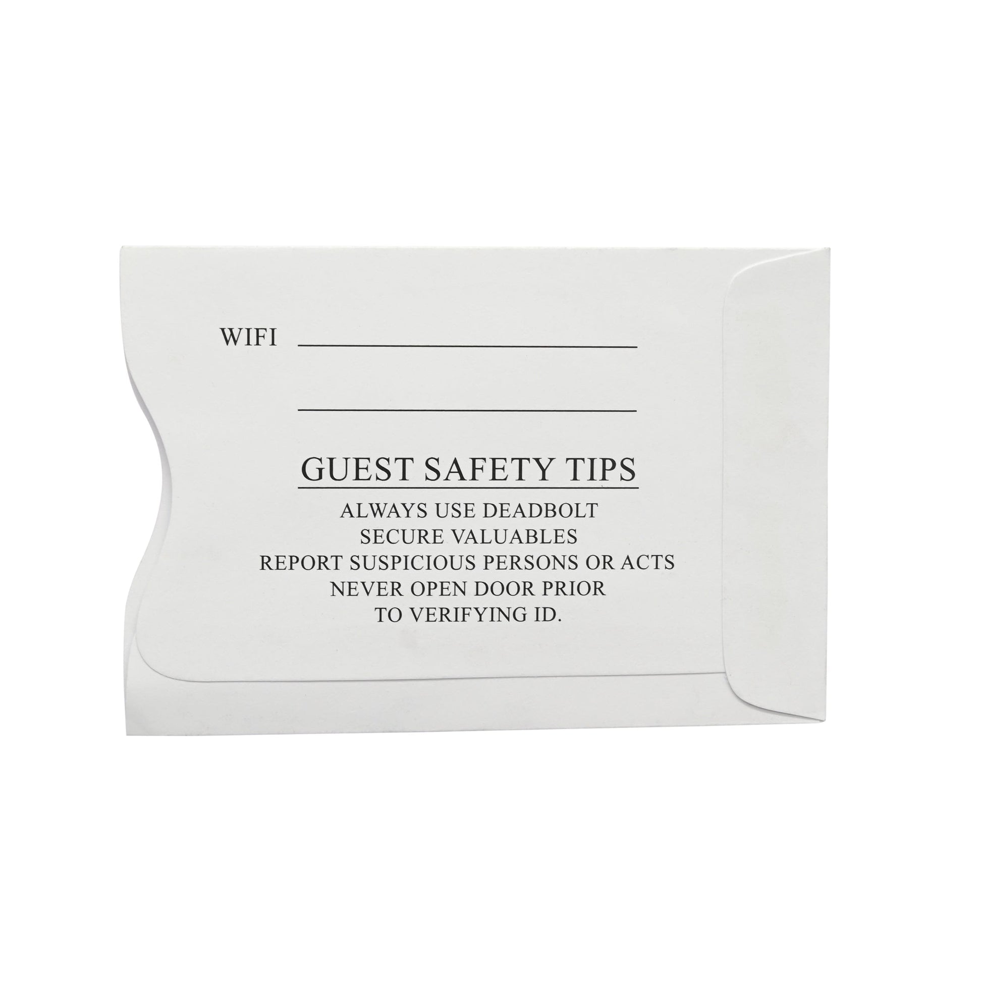 Generic Welcome Key Sleeves