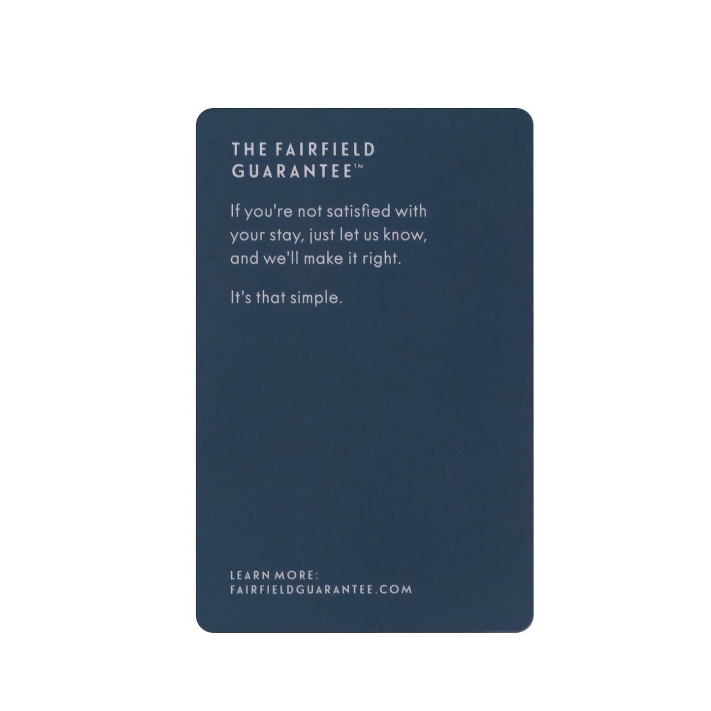 Fairfield 1K RFID Key Cards