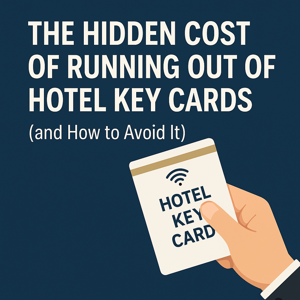 The Hidden Cost of Running Out of Hotel Key Cards | Hotel & Resort Key Cards