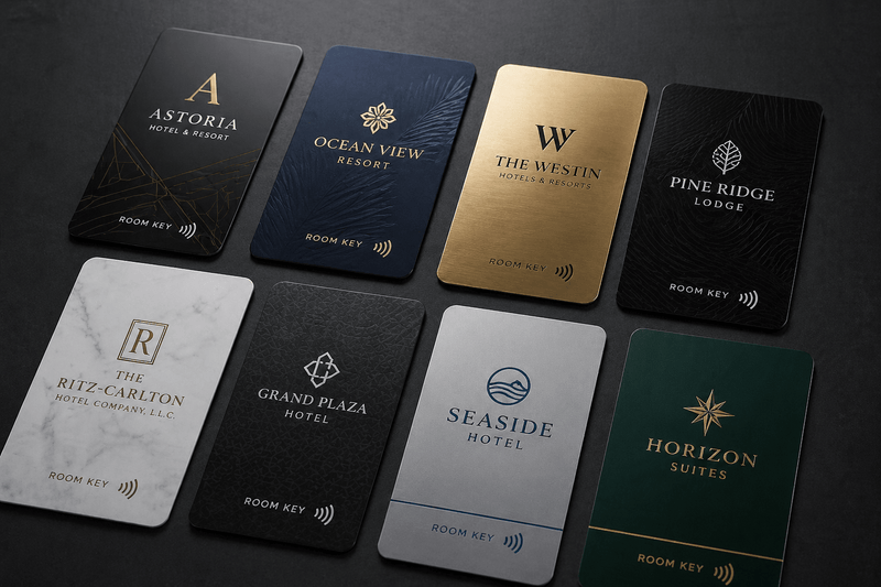 Custom hotel key cards