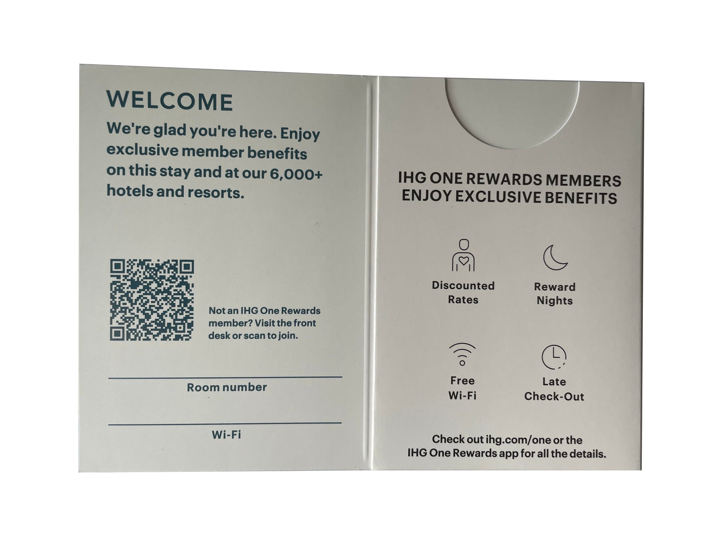 IHG One Rewards Key Packet (Sold in boxes of 250)