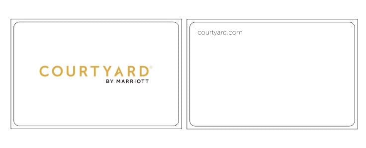 Courtyard White ULC RFID Key Cards (Sold in boxes of 200)