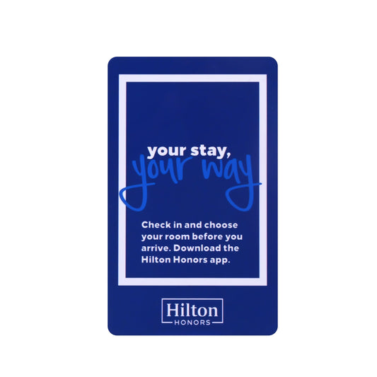 Hilton Your Stay Your Way ULEV1 48 byte RFID Key Cards Compatible with Assa Abloy* Guest Lock Systems-See Description (Sold in boxes of 200)