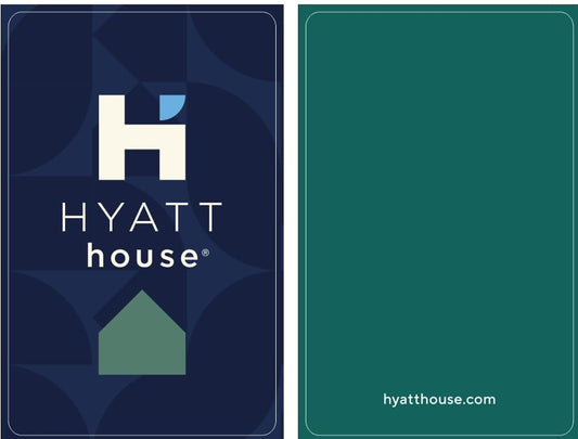 Hyatt House ULEV1 128 byte  RFID Key Card compatible with Assa Abloy* Guest Lock Systems (Sold in boxes of 200)