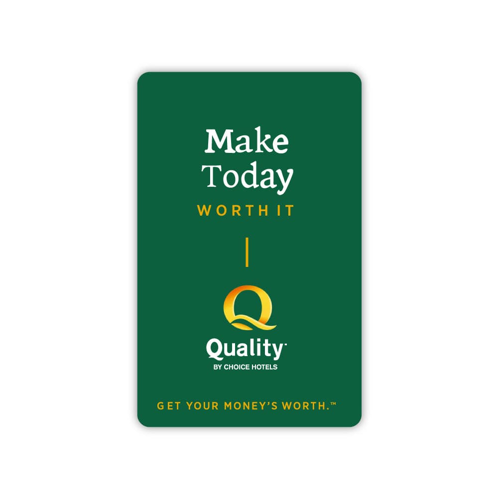 Quality Inn Brand Standard 1k Classic RFID Key Cards (Sold in boxes of ...