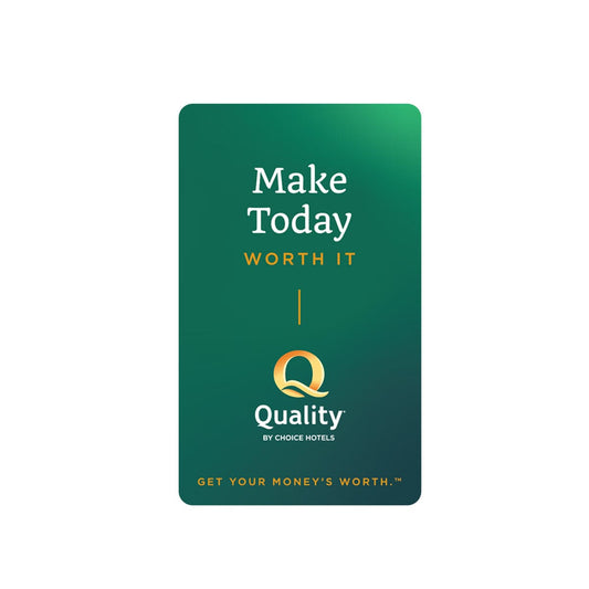 Quality Inn Brand Standard RFID Key Cards (Sold in boxes of 200)