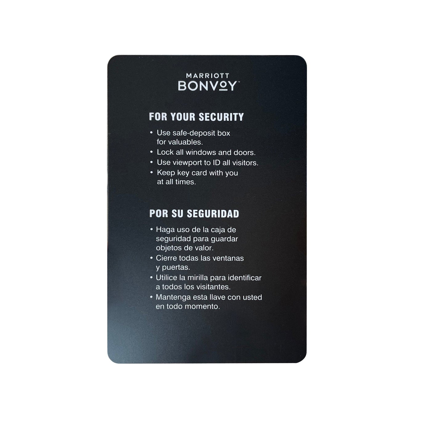 Marriott Bonvoy ULEV1 48 byte RFID Key Cards Compatible with Assa Abloy* Guest Lock Systems-See Description (Sold in boxes of 200)