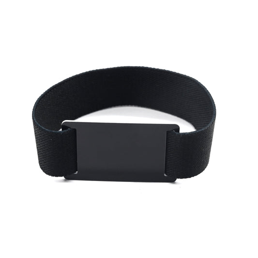 Black ULC Staff Elastic Wristbands (Sold in packs of 10)