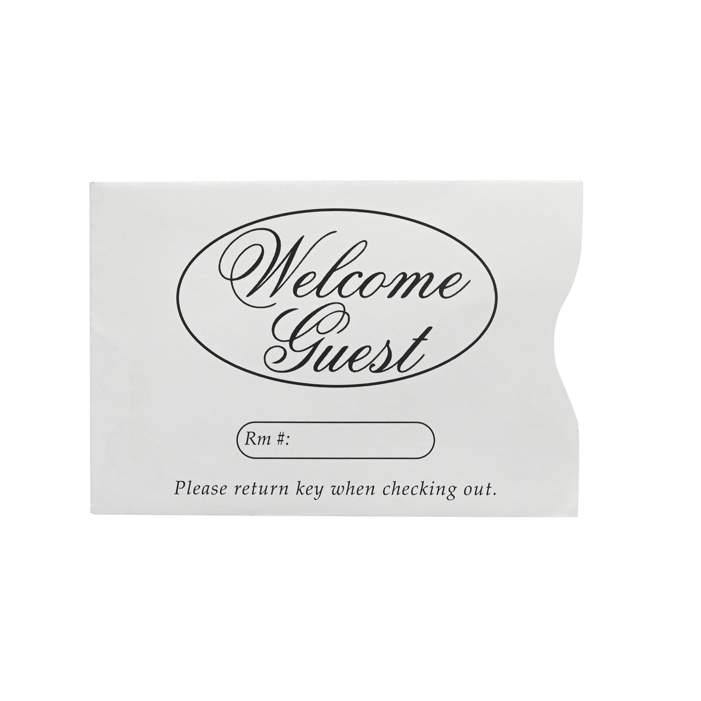Generic Welcome Key Sleeves (Sold in boxes of 1000)