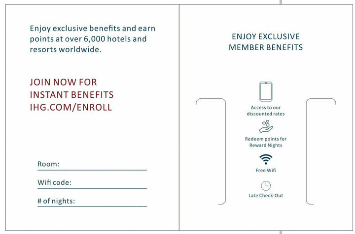 Holiday Inn Express Key Packet Key Packets – Hotel & Resort Key Cards