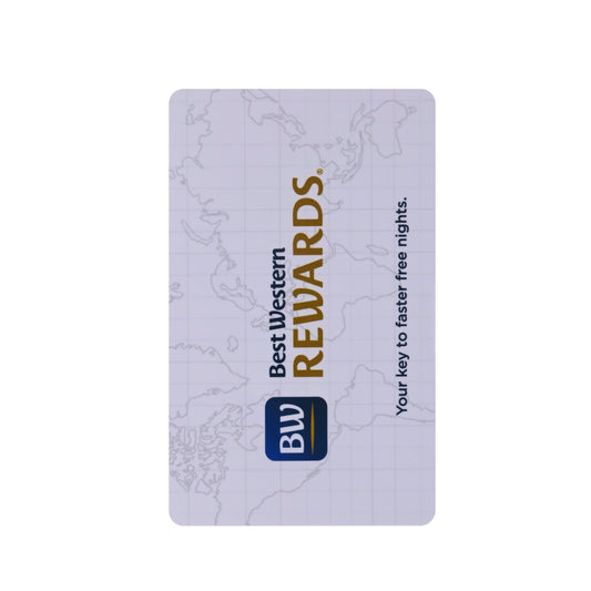 Best Western Rewards 1K RFID Key Cards Compatible with Assa Abloy Guest Lock Systems-See Description (Sold in boxes of 200)
