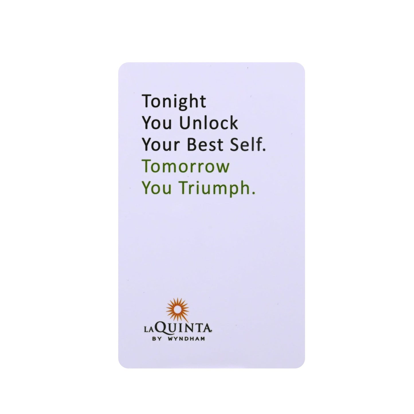 LaQuinta Unlock Best Self RFID Key Cards (Sold in boxes of 200)